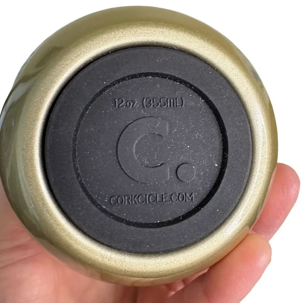 Corkcicle Glampagne Stemless 12 Oz Travel Cup
